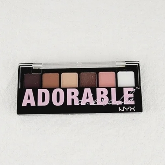 NYX The Adorable 6 Shade Shadow Palette TAS01 - Picture 2 of 5